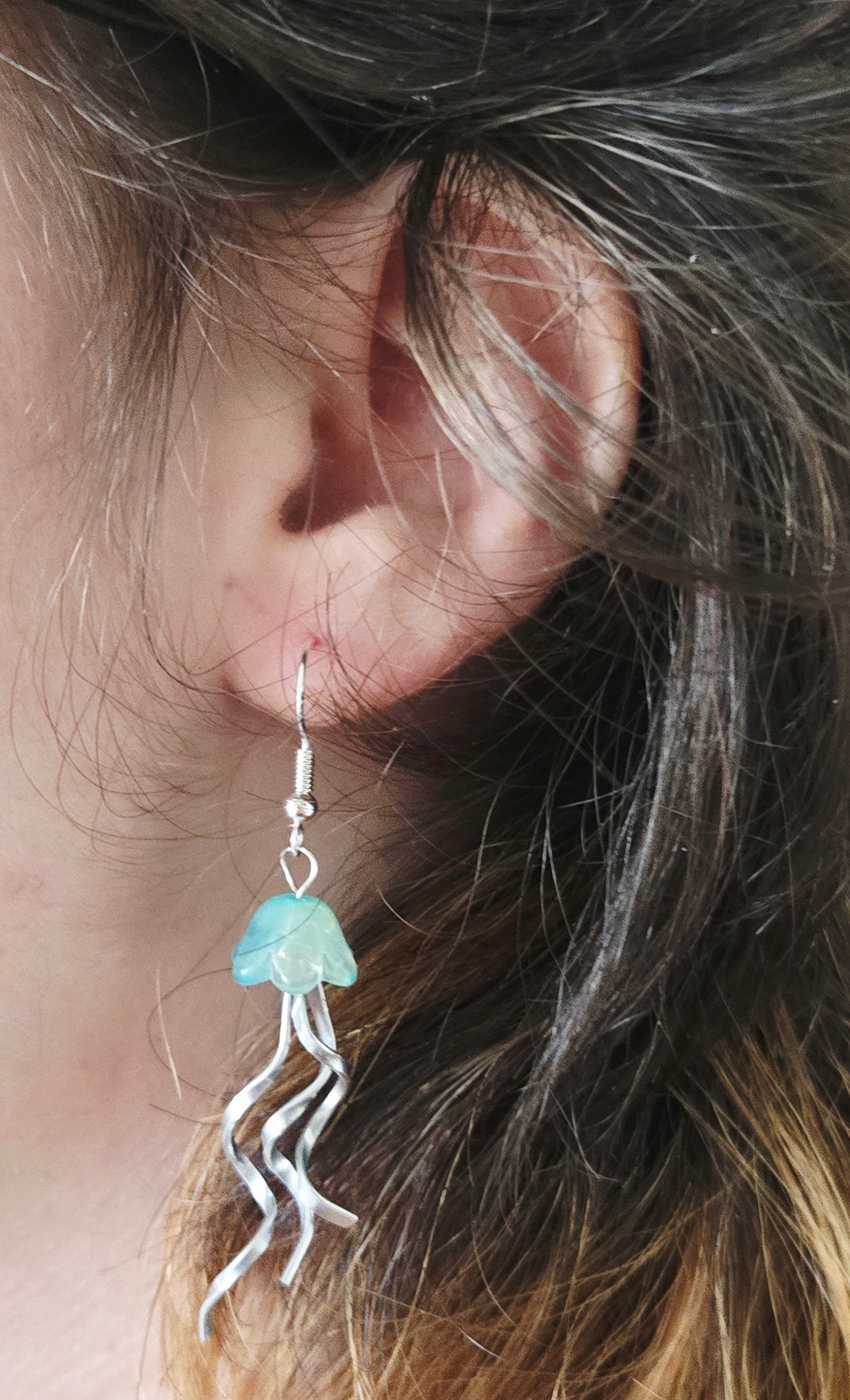 Jellyfish earrings