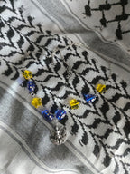 Moon and stars necklace