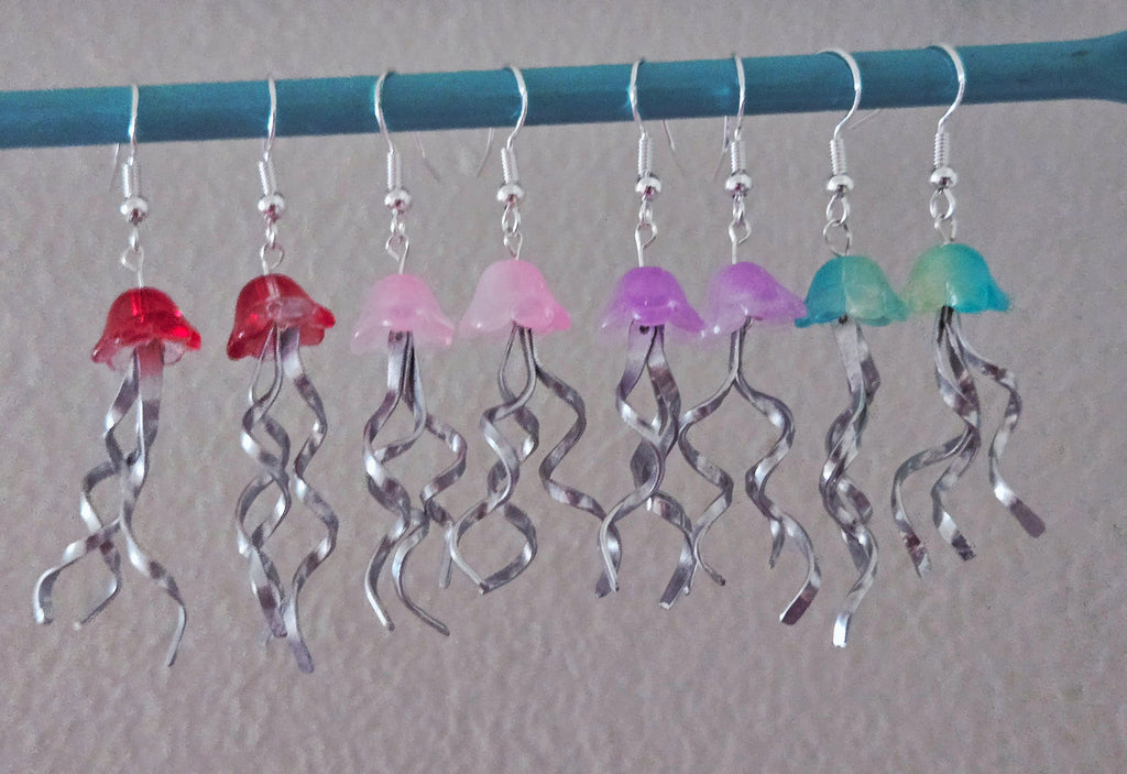 Jellyfish earrings
